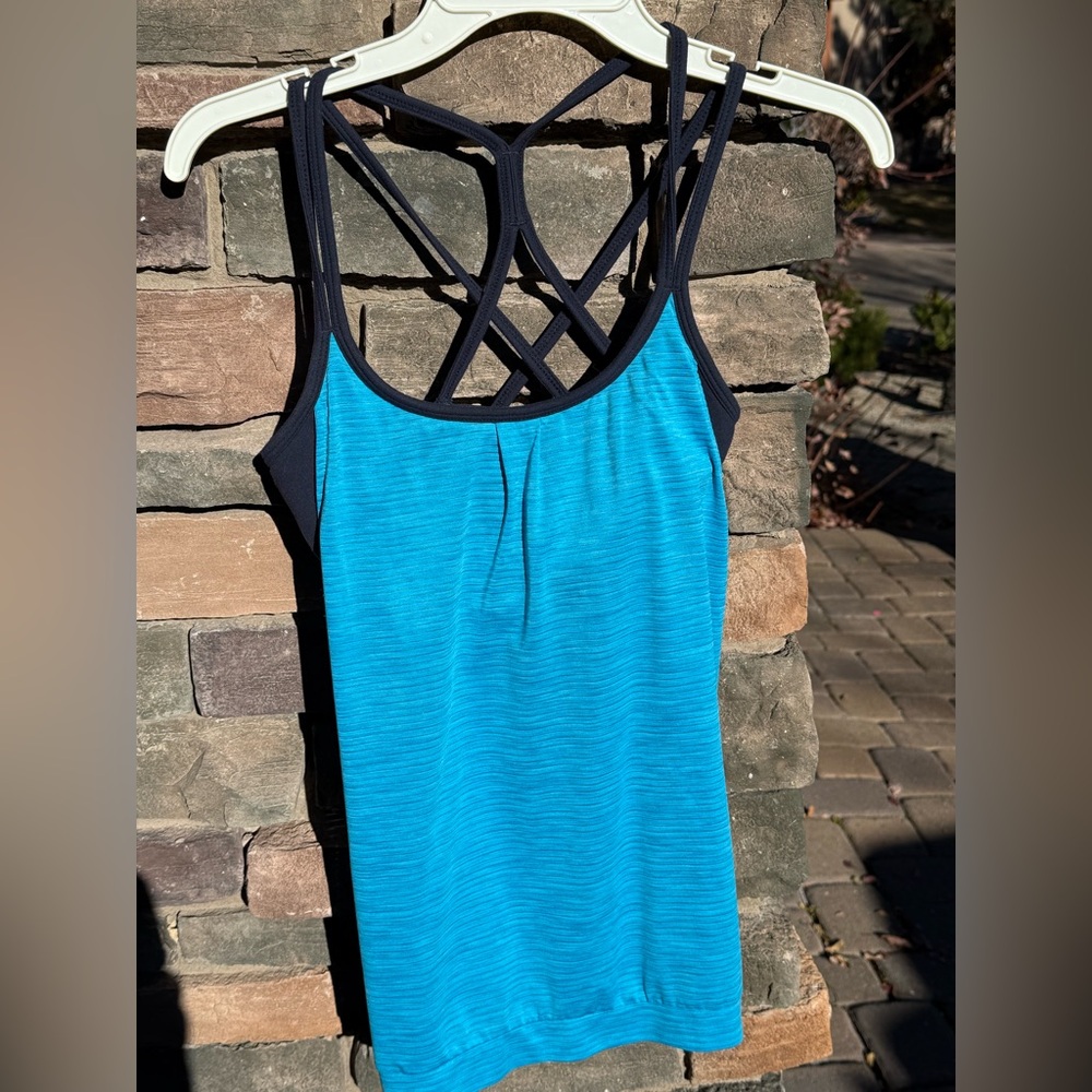 Athleta Teal Strappy Camisole